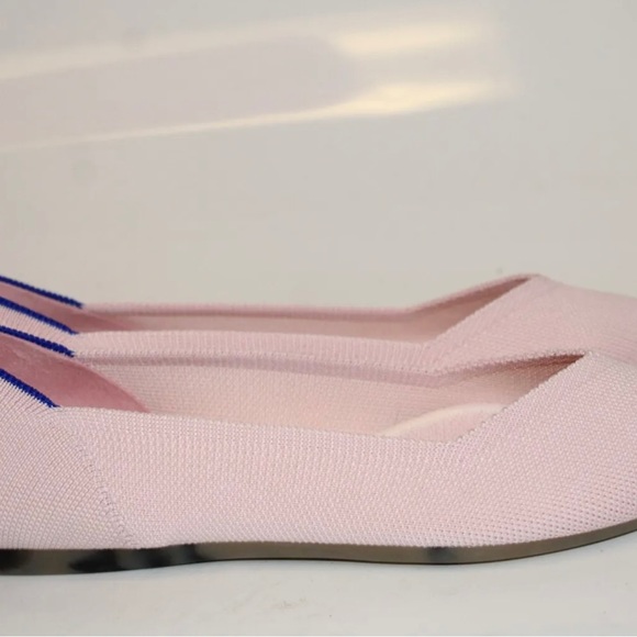 Rothy's The Point Blush Knit Fabric Slip On Ballet Flats Women’s US 9.5 EU 40.5 - Picture 7 of 11